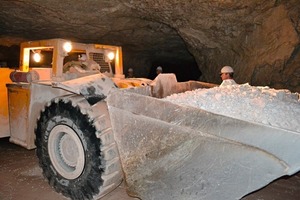 2 Underground transportation by boulder transporter