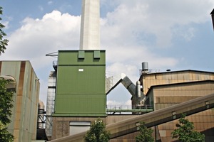 4 ­Bag filter for the raw mill dedusting