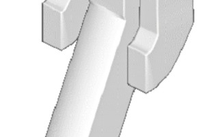 12 Increased height of an inclined in-line precalciner by 3 m