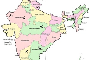 4 Distribution of high grade limestone occurrence in India