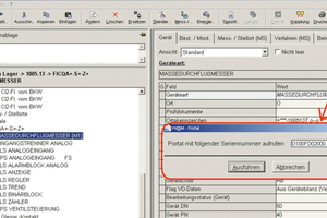 3 The corresponding portal icon appears in the software mask if the supplier operates a corresponding portal