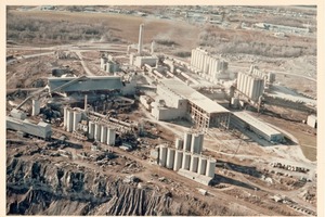 The old Essroc cement plant at Martinsburg, West Virginia/USA