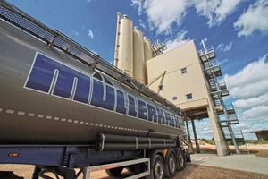 1 The new twin mixing system produces both agricultural lime and mixed binders