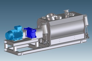 Lödige quick-drain mixer SEM