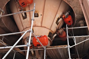 The lower silo cannons