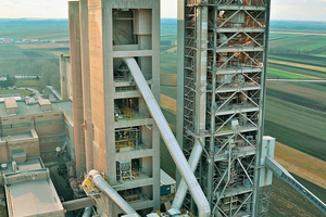 Preheater incl. separate-line calciner before modification
