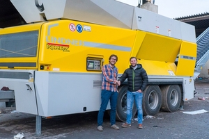 Mario Prammer, Nemetz Entsorgung und Transport AG and Clemens Jäger, Lindner-Recyclingtech (f.l.t.r.)