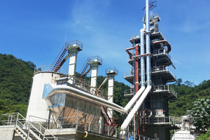 14 Twin shaft kilns