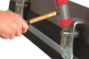 Flexco supplies Flex-Lok skirt clamps