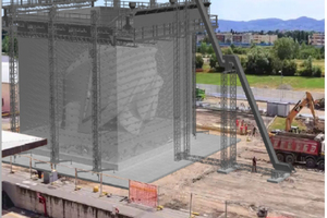 2 Outline of the entire house printed by a large-scale D-shaped machine [29]