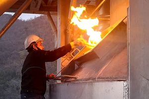 3 Firing up the new H4 kiln in Chememan’s lime plant