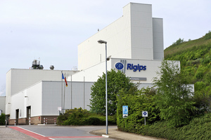 Wallboard factory in Gelsenkirchen-Scholven/Germany