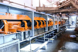 1 A well-designed transfer point controls the maximum load at the highest achievable volume