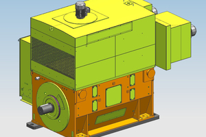 The customer is operating the largest UL-certified induction motor ever produced in the United States