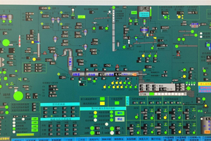 9 Actual operation of the kiln clinkering system for 2# cement clinker production line