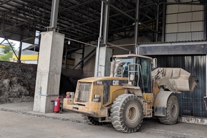 2 The RDF can also be delivered to the reception station by a wheel loader