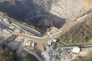 Bardon Hill Quarry near Leicester in Leicestershire/UK
