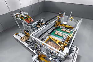 2 The change from 50- kg to 25-kg bags will reach several countries. Palletisers such as the Beumer paletpac have to be accordingly adapted at the customer’s site