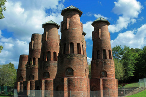 Abandoned Coplay Cement kilns, USA