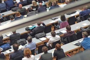 Auditorium in the Weimarhalle at the 20th ibausil in 2018