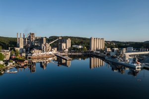 1 The Heidelberg Materials cement plant in Brevik/Norway