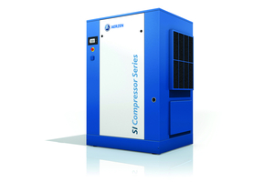 3 The single stage, oil-injected air compressors in the SI series achieve a very high efficiency of approx. 96 % – even under partial load.